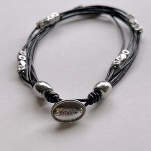Fossil Wrap Detail Bracelet